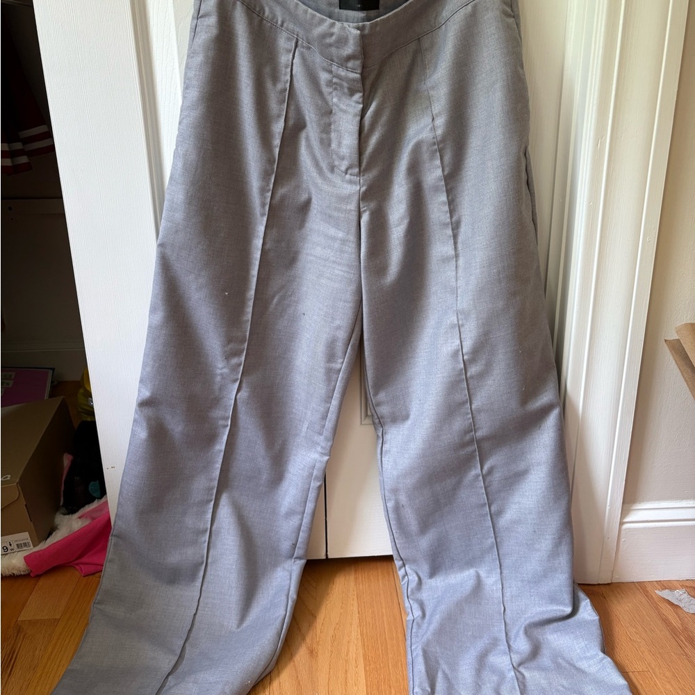 White Fox Grey Pants